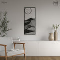 Abstract Mountain Dunes Metal Wall Art