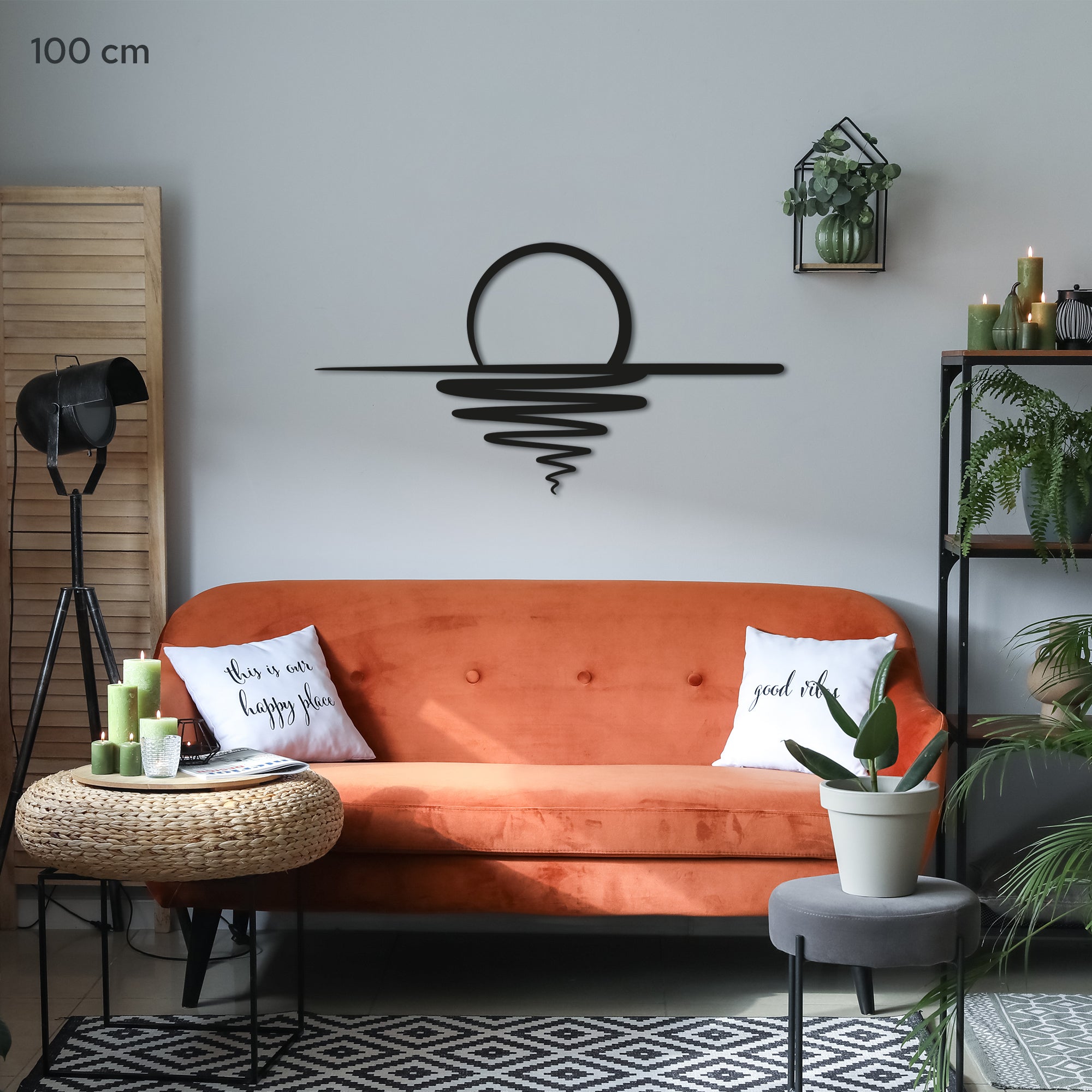 Sunset Metal Wall Art